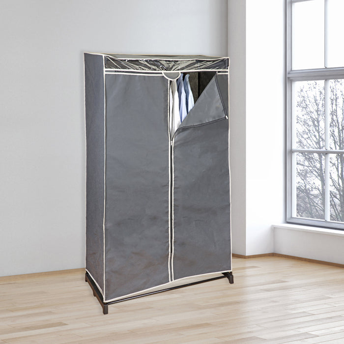 Simplify 36 in. Wide Portable Steel Closet-Grey