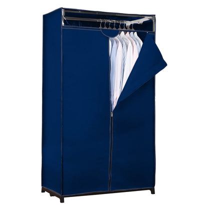 Simplify 36 in. Wide Portable Steel Closet-Navy