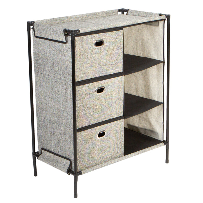 Simplify 6-Grid Storage Organizer-Black