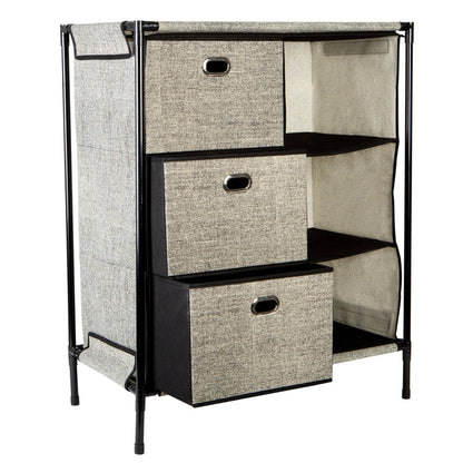 Simplify 6-Grid Storage Organizer-Black