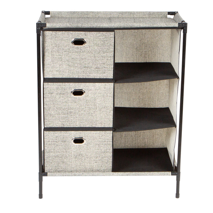 Simplify 6-Grid Storage Organizer-Black