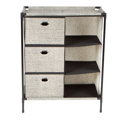Simplify 6-Grid Storage Organizer-Black