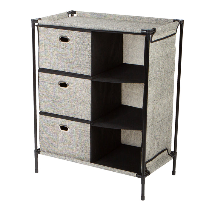 Simplify 6-Grid Storage Organizer-Black
