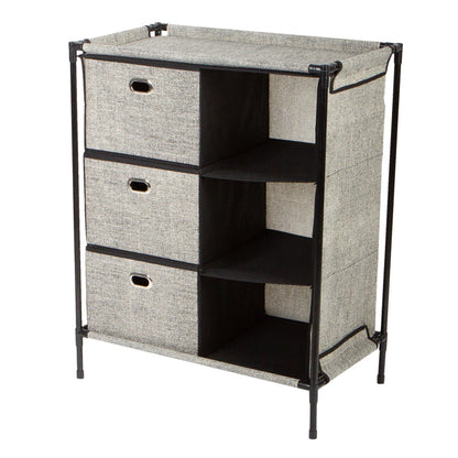 Simplify 6-Grid Storage Organizer-Black