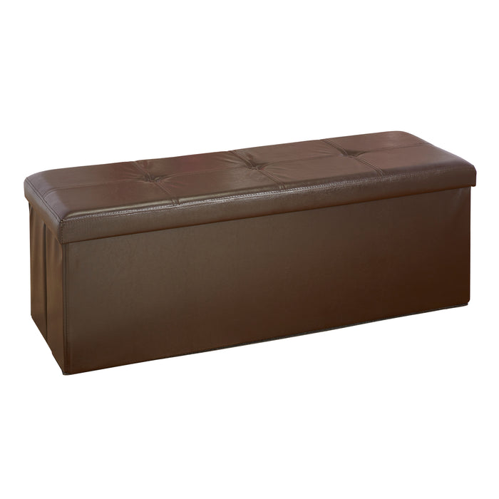 Simplify Triple Folding Ottoman-Chocolate