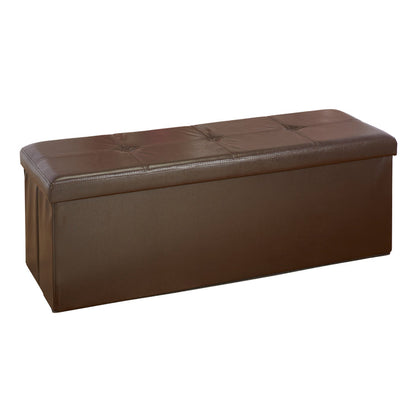 Simplify Triple Folding Ottoman-Chocolate