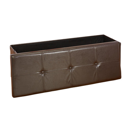 Simplify Triple Folding Ottoman-Chocolate
