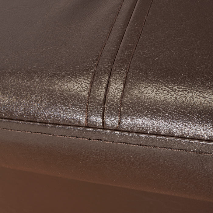 Simplify Triple Folding Ottoman-Chocolate