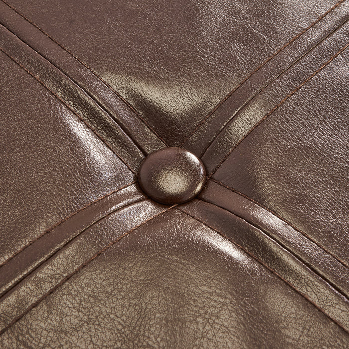 Simplify Triple Folding Ottoman-Chocolate