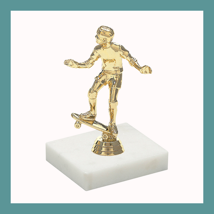 Skateboarding Figurine Trophy