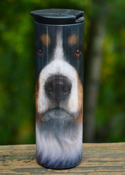 "Stainless Steel Bernese Travel Mug - 17 oz."
