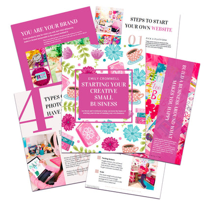 Starting Your Creative Small Business e-book DIGITAL DOWNLOAD