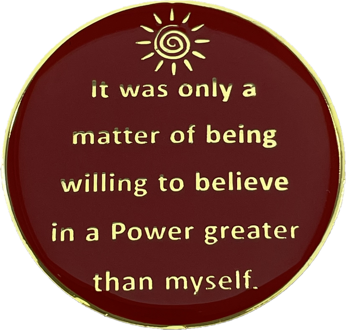 Stood in the Sunlight 34 Year Specialty AA Recovery Medallion - Tri-Plated Thirty-Four Year Chip/Coin