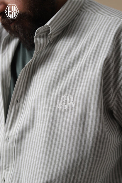 Striped Only The Triple Linen Shirt