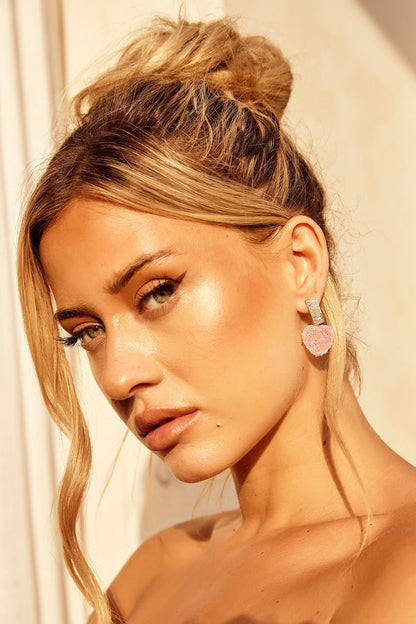 Sweet And Sour Earrings - Pink