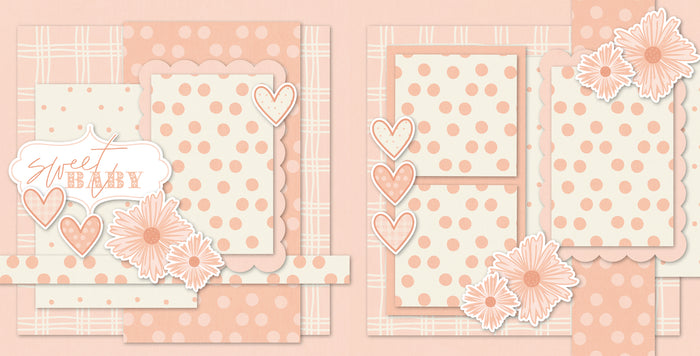 Sweet Baby -Pink - Page Kit