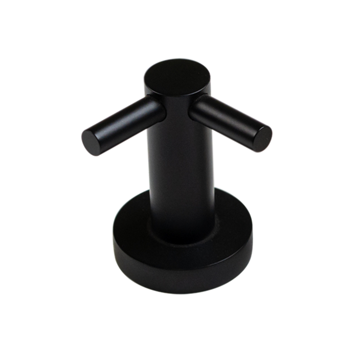 Vivid Matte Black Wall Hook