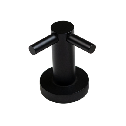 Vivid Matte Black Wall Hook