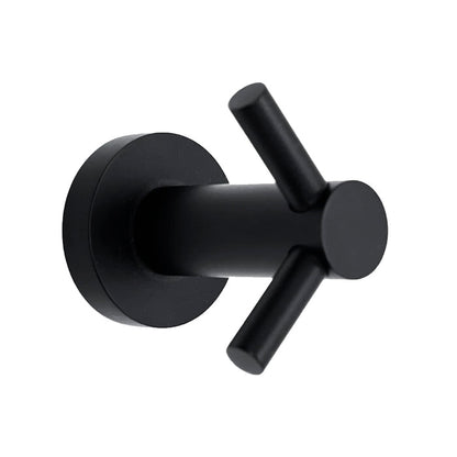 Vivid Matte Black Wall Hook