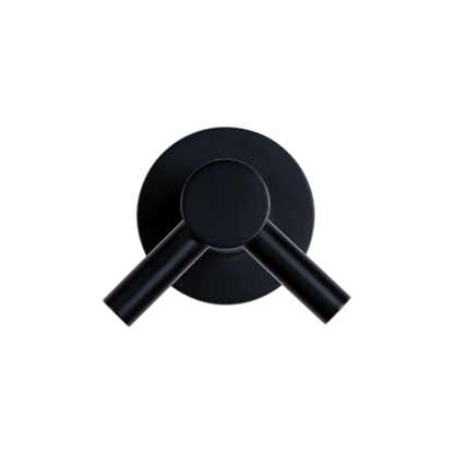 Vivid Matte Black Wall Hook