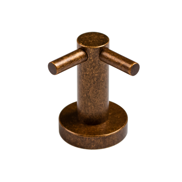 Vivid Tumbled Bronze Wall Hook