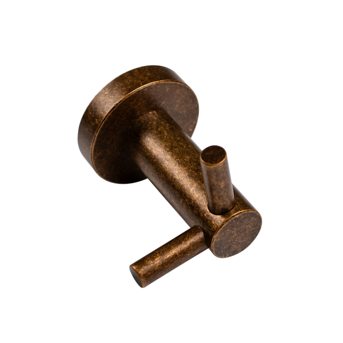 Vivid Tumbled Bronze Wall Hook