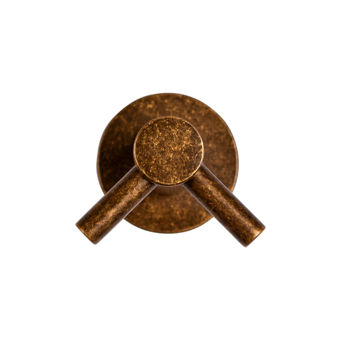 Vivid Tumbled Bronze Wall Hook