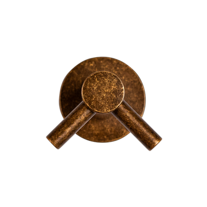 Vivid Tumbled Bronze Wall Hook