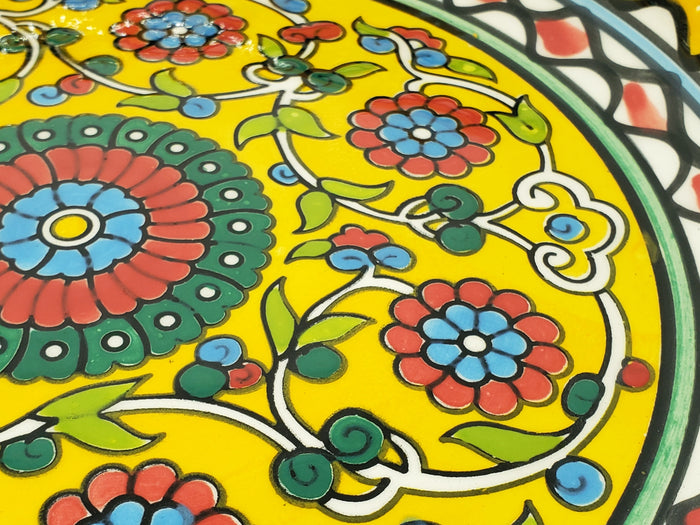 West Bank Ceramic Large Yellow Bowl