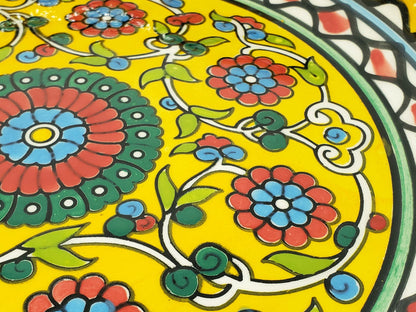 West Bank Ceramic Large Yellow Bowl