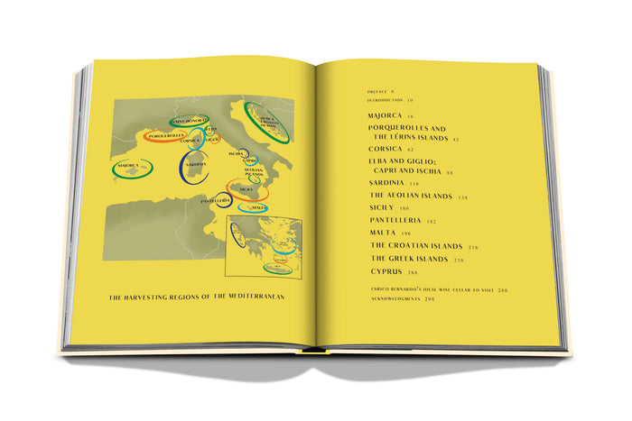 Wine & Travel Mediterranean Islands - Book